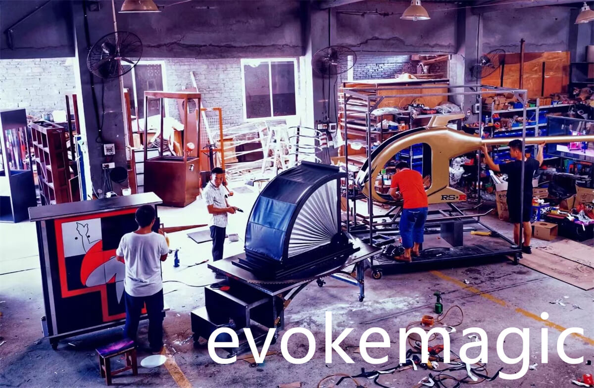 Inside the Evoke Magics production workshop in Liuzhou, China, where stage illusions are built