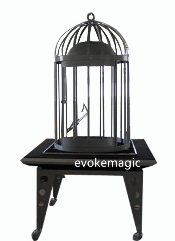 Magic Trick, stage magic illusion, Birdcage out of people Illusion