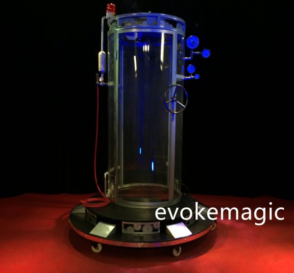 Man verschijnt in de Smoke Box-show met magische rekwisieten van hot sales Man verschijnt in de Smoke Box-show met magische rekwisieten van hot sales