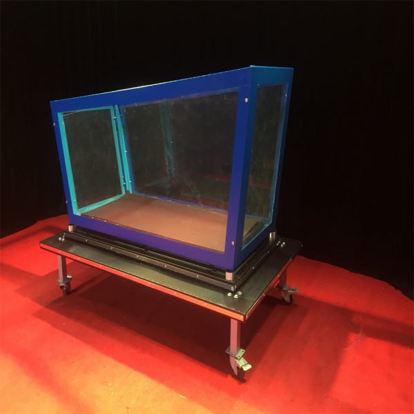 professional quality magic illusions glass box appearing act ab006