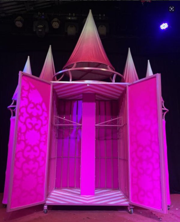 magic prop: "castle emergence" – reborn classic illusion, stage miracle creator