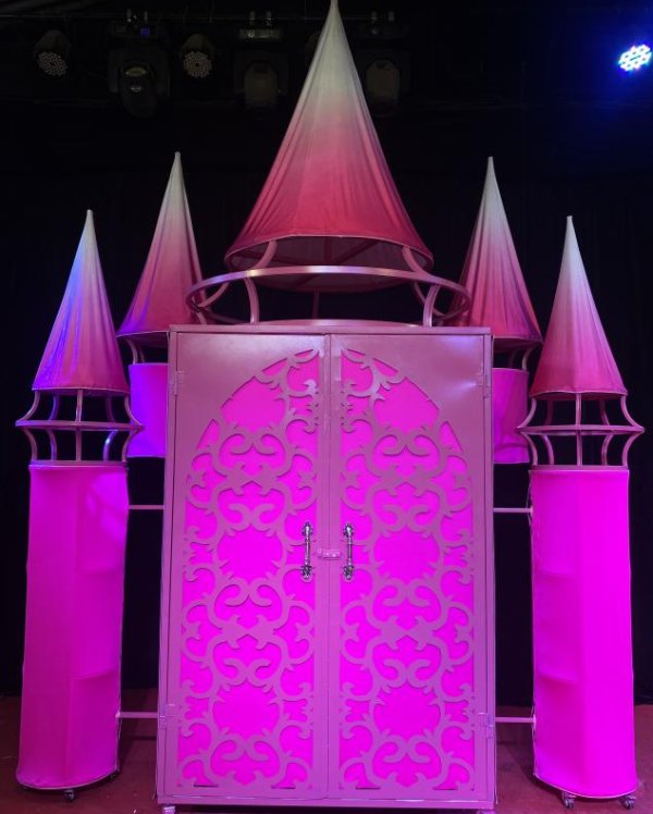 magic prop: "castle emergence" – reborn classic illusion, stage miracle creator